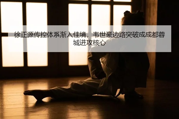徐正源传控体系渐入佳境，韦世豪边路突破成成都蓉城进攻核心
